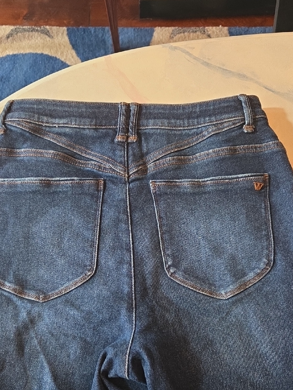 Wit & Wisdom Bennett Barely Bootcut Jeans Medium Wash Size 8 Style LI69JEHV - Picture 2 of 7
